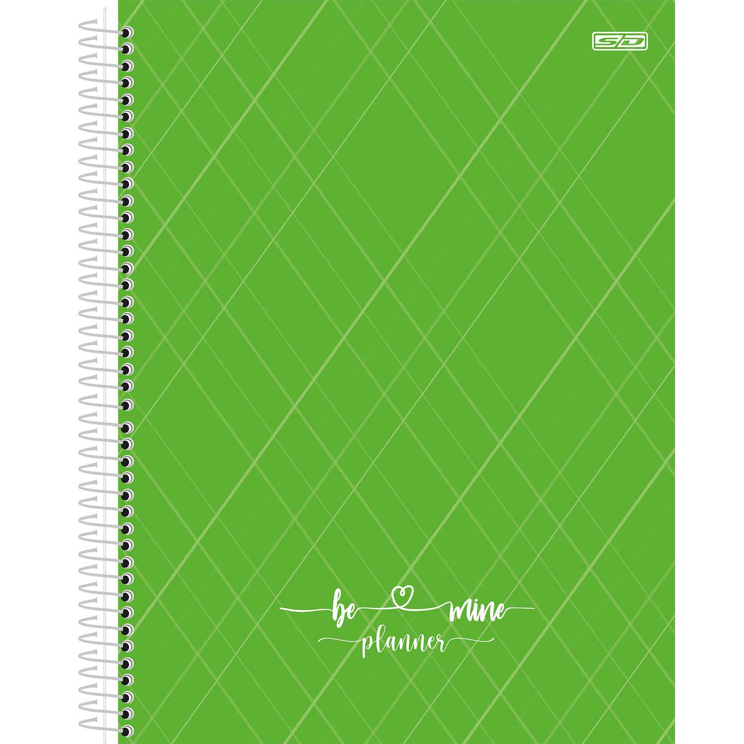 Planner São Domingos Be Mine Permanente Espiral 80 Folhas Sortido