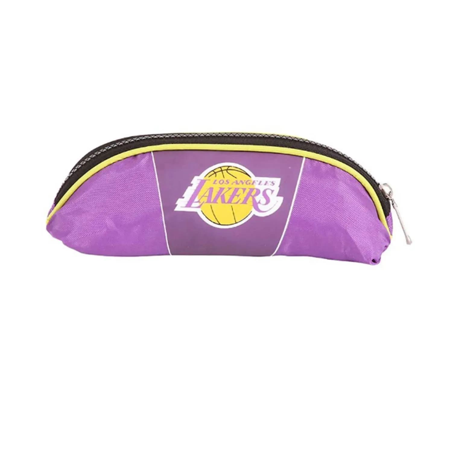 Estojo Escolar Dermiwil Pequeno NBA Lakers
