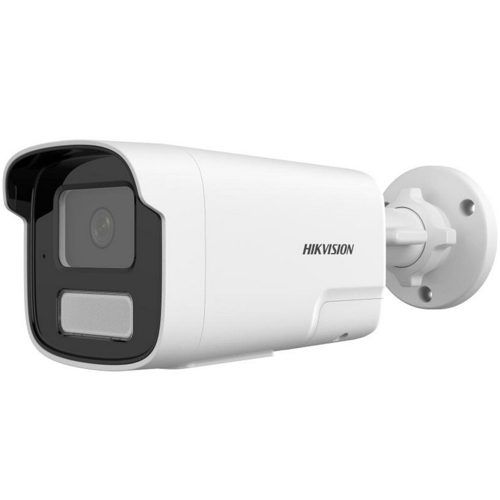 Câmera CFTV IP PoE DS-2CD1T23G2-LIUF/SL Bullet 2.0MP IR 50 metros 4 mm Audio Bidirecional Hikvision
