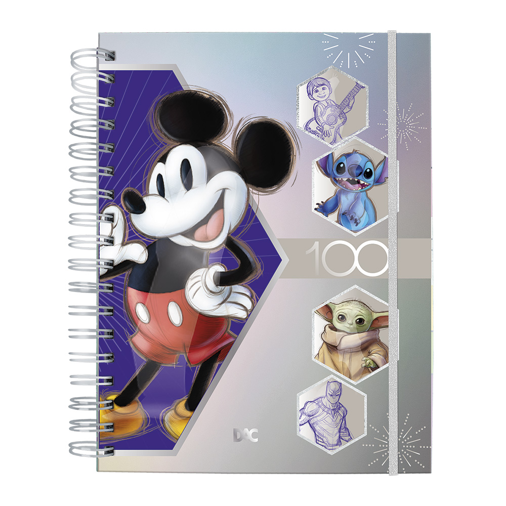 Refil DAC para Caderno Smart Universitário com 48 Folhas Grande Lilás