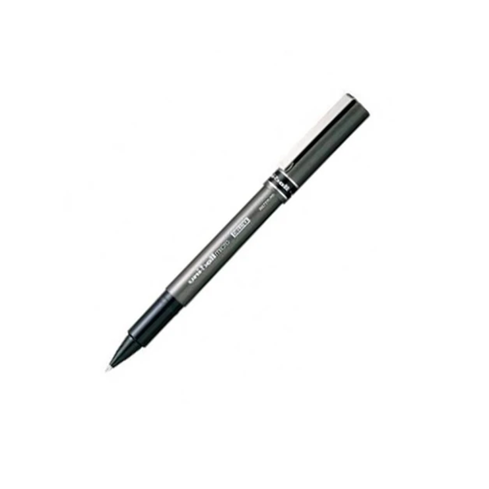 Caneta Esferográfica Uni-Ball Micro Deluxe Preta UB-155