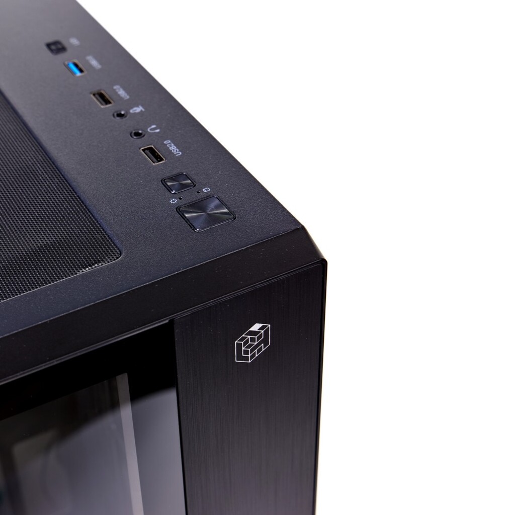 Gabinete Gamer Zeus Pro Glass sem Fonte e Cooler Preto Liketec - LC-CB3X3 - ZEUS - 2089