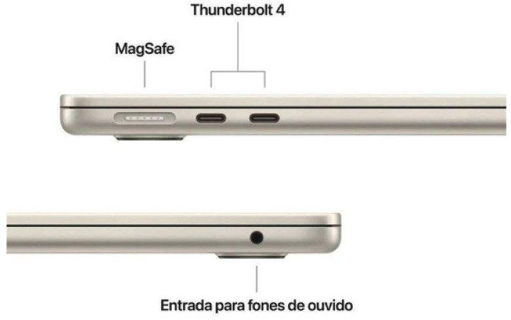 MacBook Air 13″ Chip M5 16 GB RAM 1 TB SSD Starlight