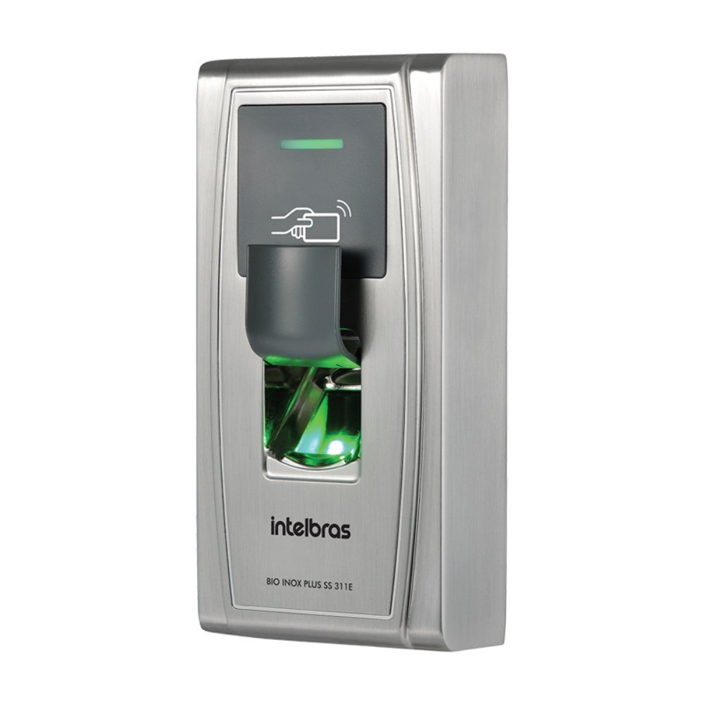 Controlador de Acesso 125kHz Bio Inox Plus Intelbras SS 311 E