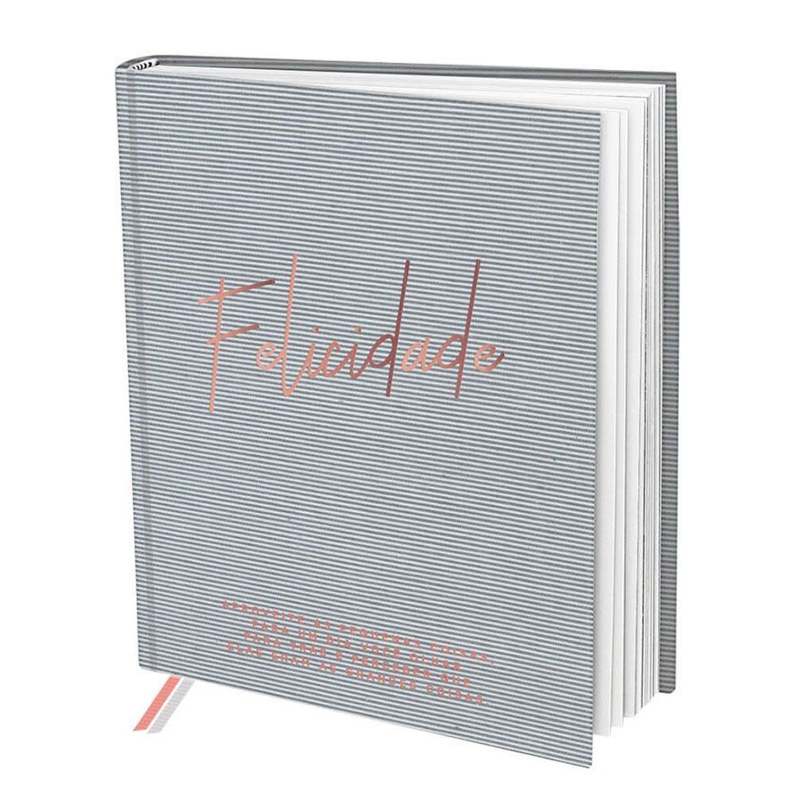 Livro de Anotação DAC Felicidade 160 Página