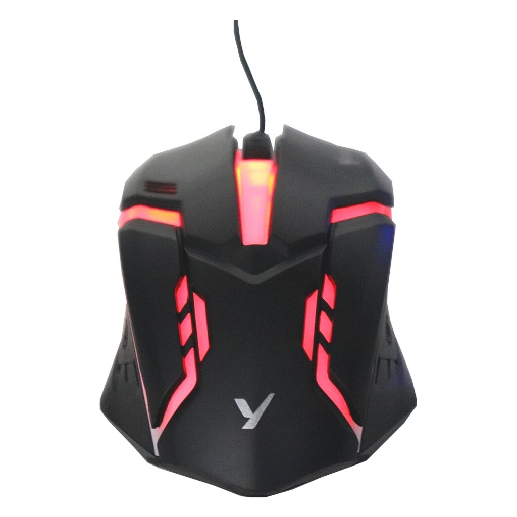 Mouse USB Gamer Yakao 1200 DPI Preto Led RGB - V1 GAMER