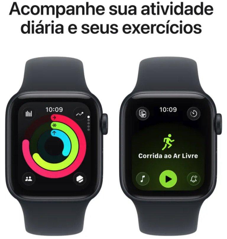 Apple Watch SE 3 Preto 44mm