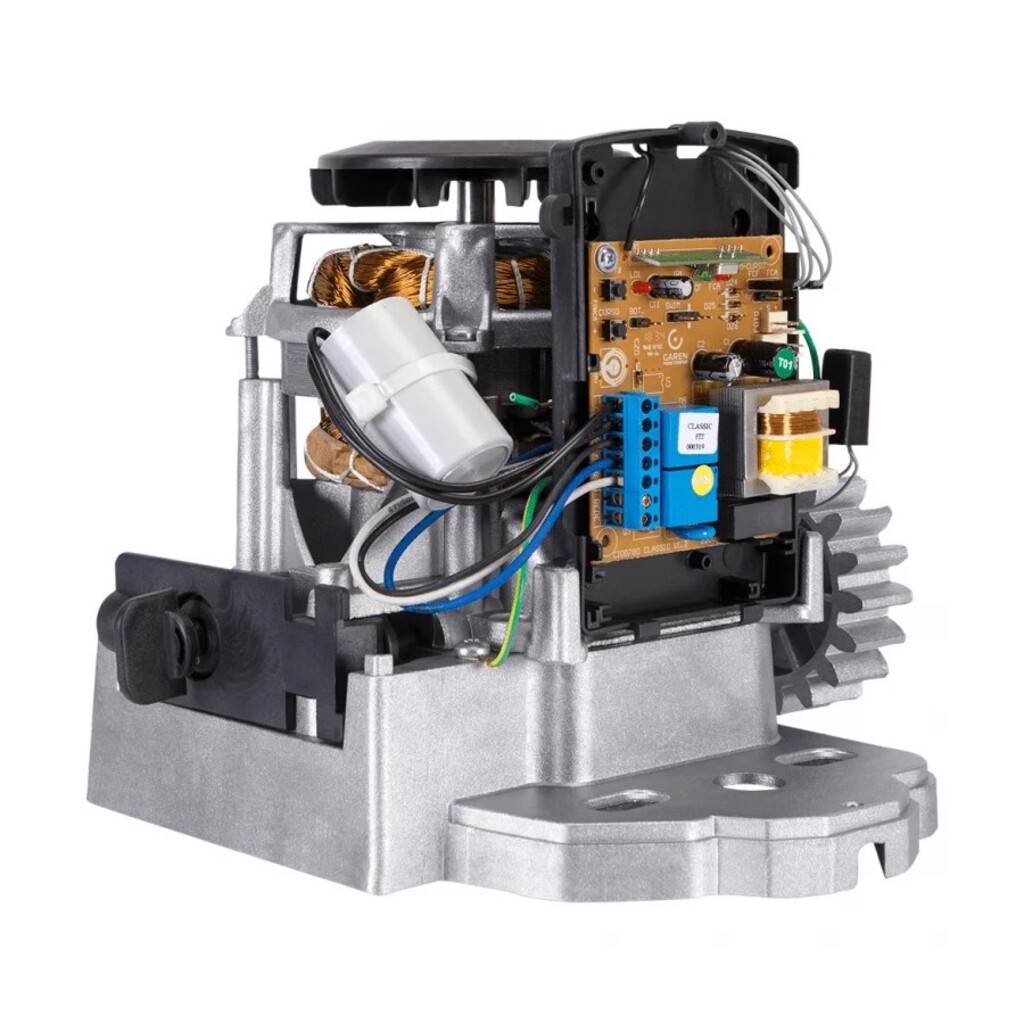 Motor de Portão Automatizador Deslizante GAREN até 500 Kg 127 Volts KDZ FIT 1/4 RAMP - Residencial Com 2 Controles - F17173-GCT 127V