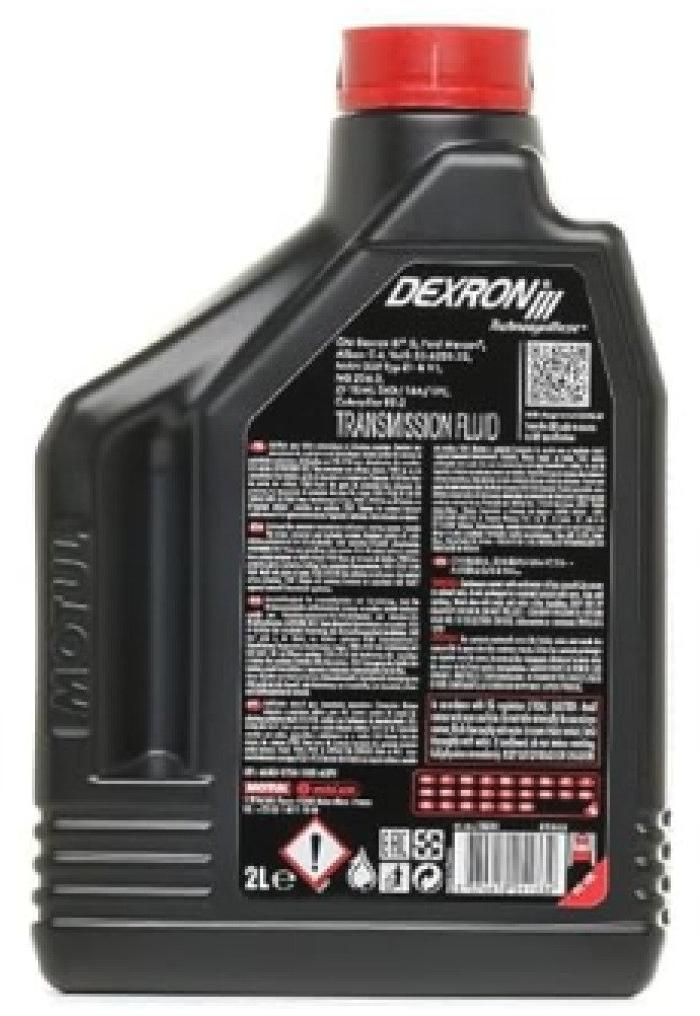 Óleo de Transmissão Automática MOTUL DEXRON III 2L 100318