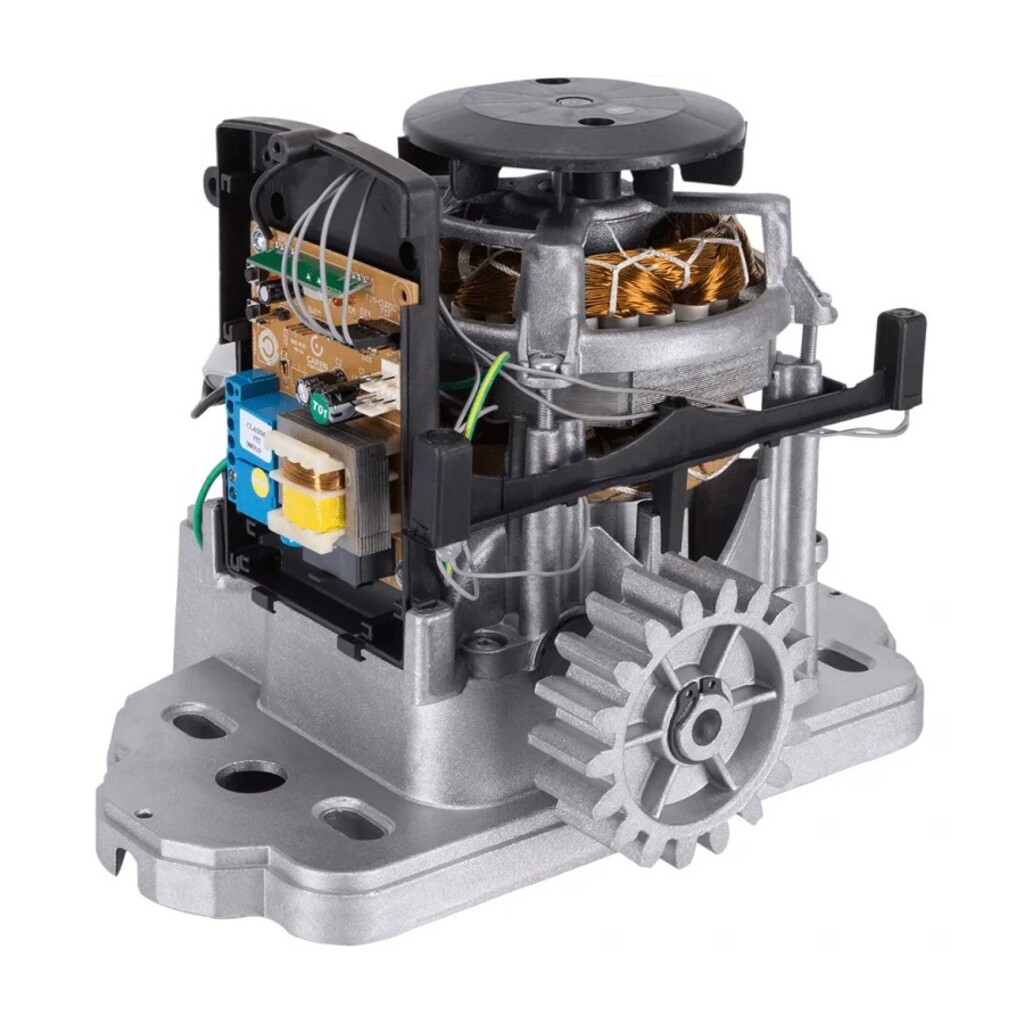 Motor de Portão Automatizador Deslizante GAREN até 500 Kg 220 Volts KDZ FIT 1/4 RAMP - Residencial Com 2 Controles - F17171-GCT 220V
