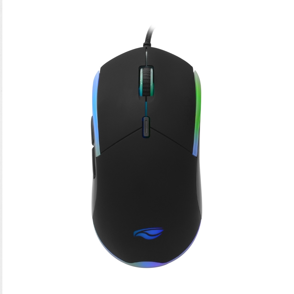 Mouse USB Gamer C3tech MG-80 3200 DPI Preto Led RGB - MG-80BK