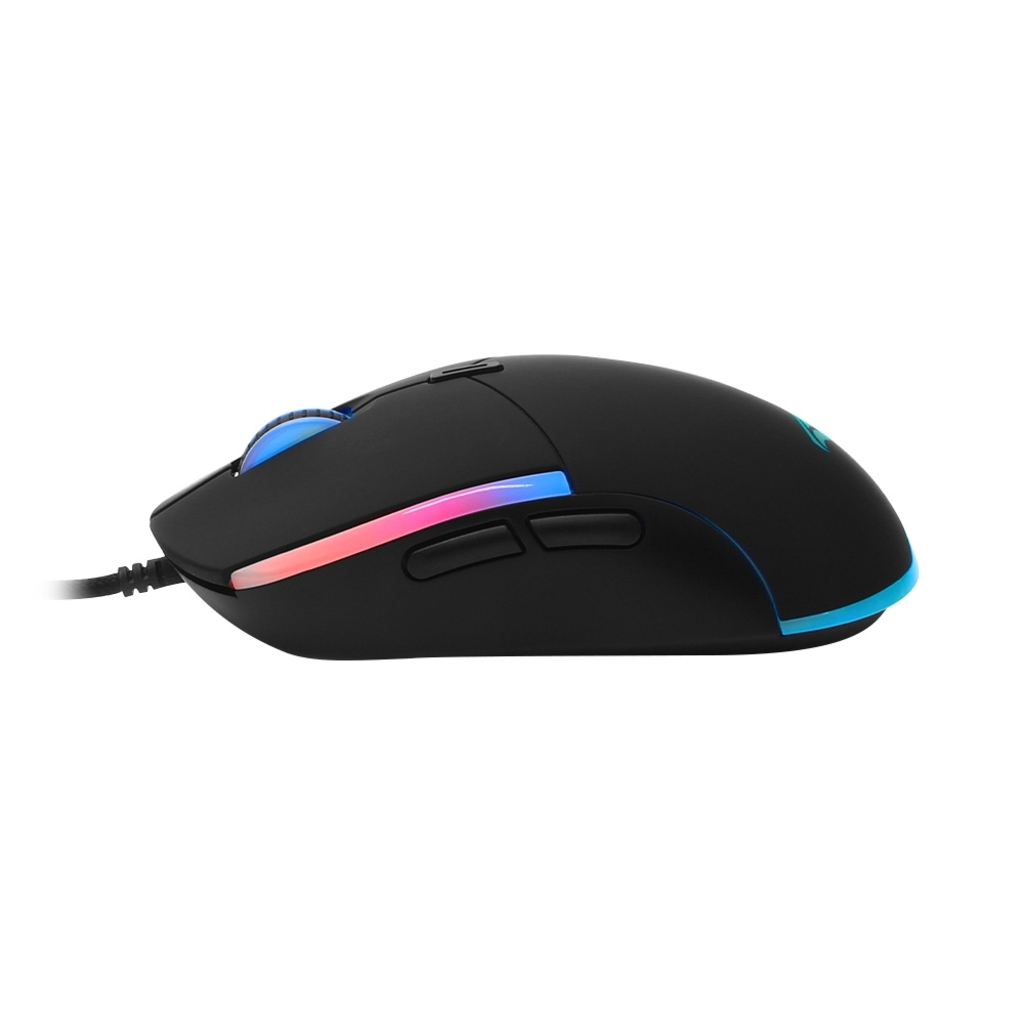 Mouse USB Gamer C3tech MG-80 3200 DPI Preto Led RGB - MG-80BK