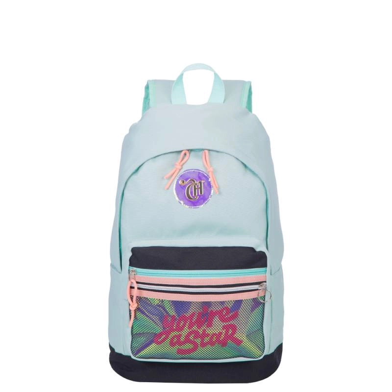 Mochila de Costa Sestini Capricho Candy Crinkle Grande Preto