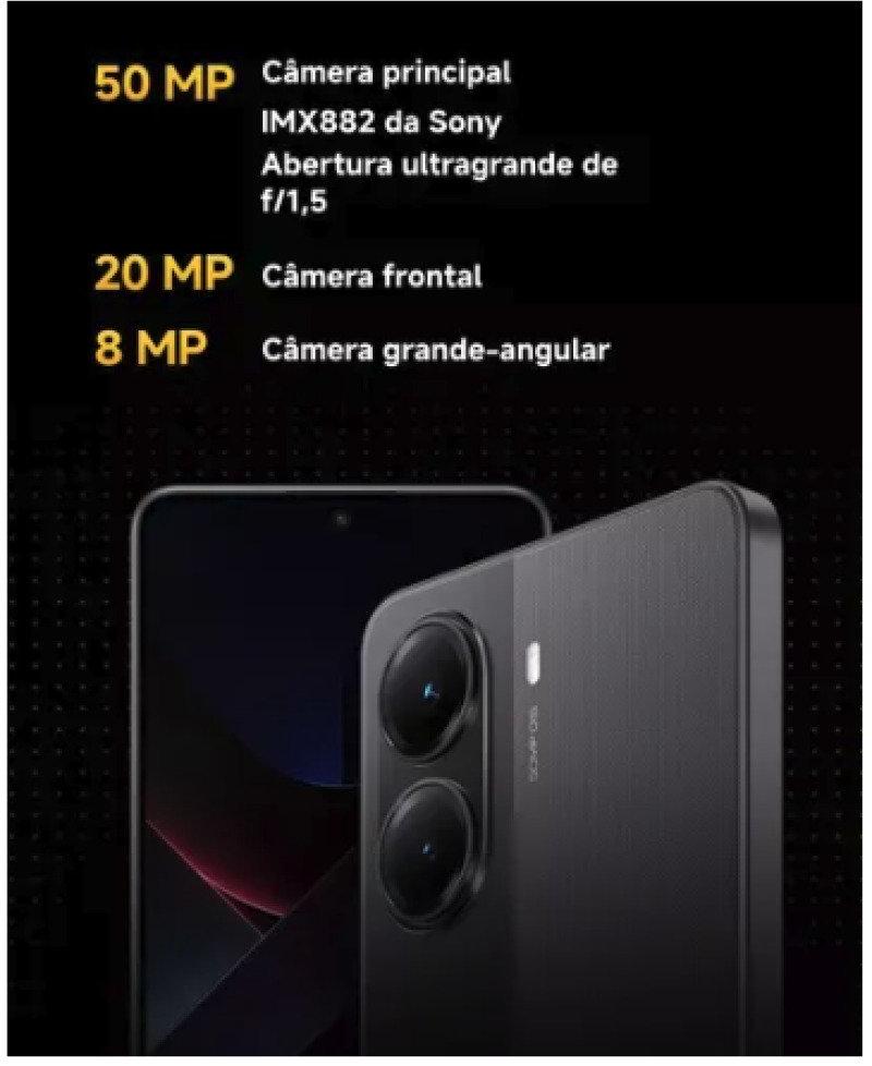 Xiaomi Poco X7 Pro Dual SIM 5G 512 GB Preto 12 GB RAM 50 Mpx