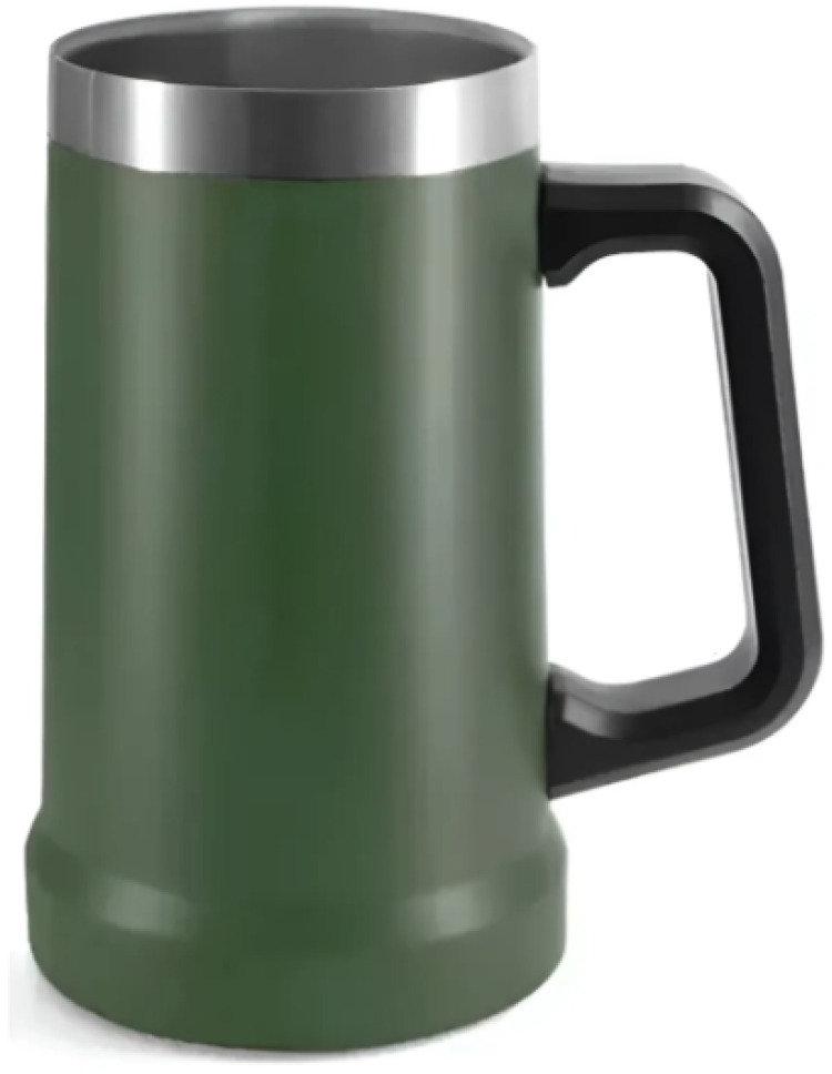 Caneca Térmica Chopp Cerveja 709 ml Aço Inox Verde