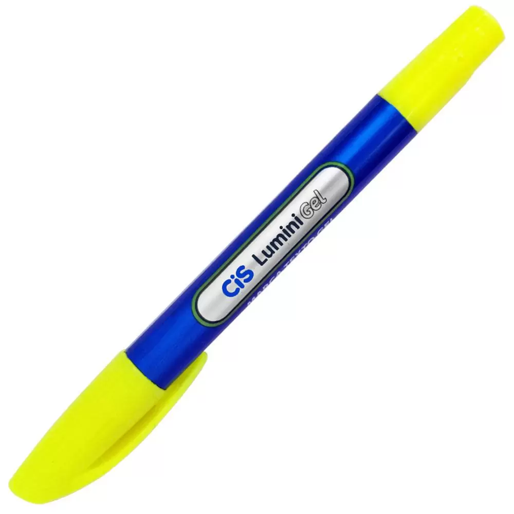 Marca Texto Cis Lumini Gel Cores Florescente