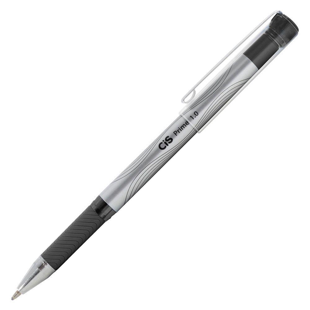 Caneta Esferográfica CIS Prime 1.0mm Preta