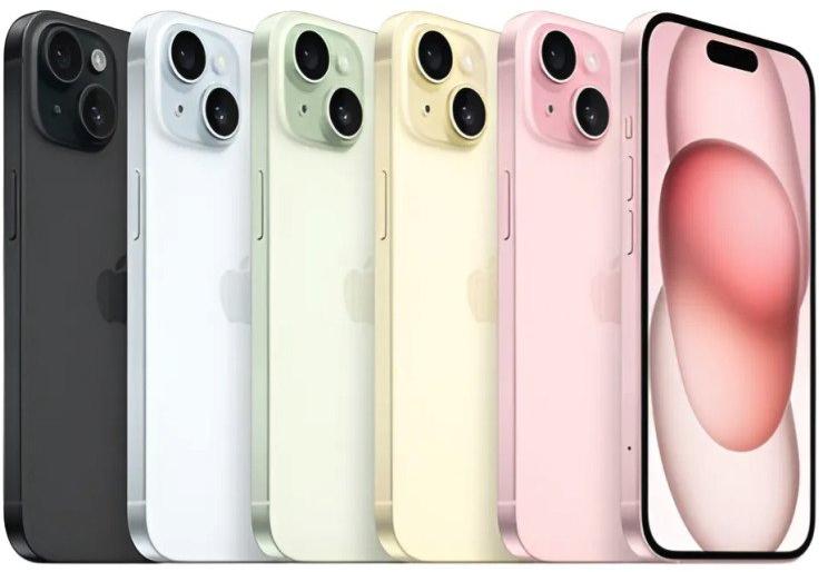 Apple iPhone 15 256GB Rosa 5G