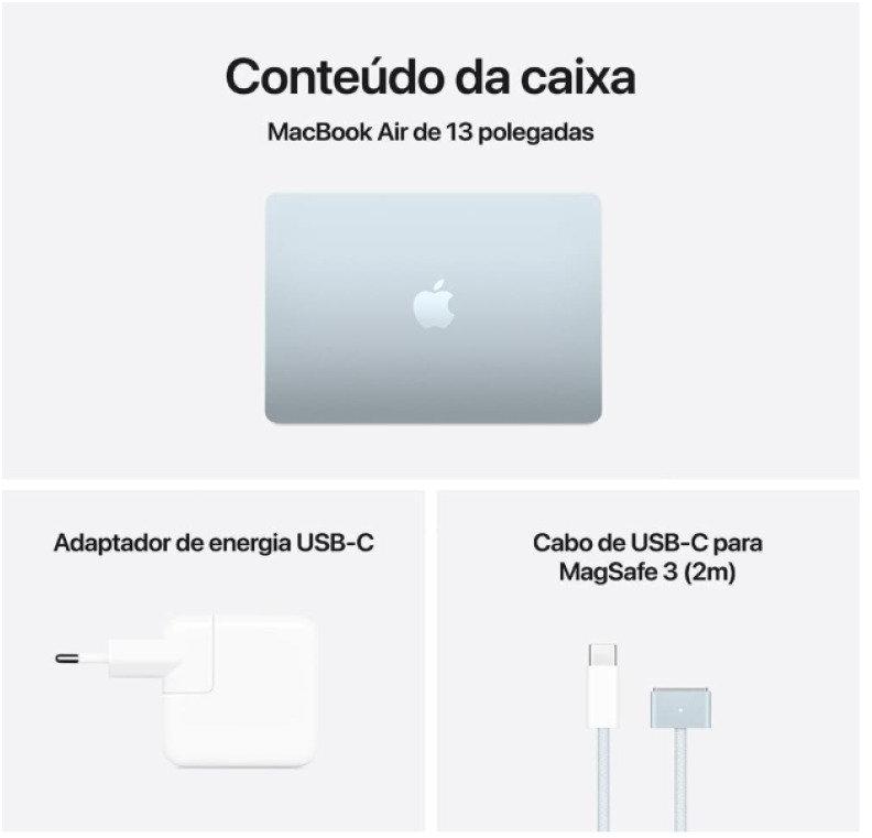 MacBook Air 13″ Chip M5 16 GB RAM 512 GB SSD Sky Blue