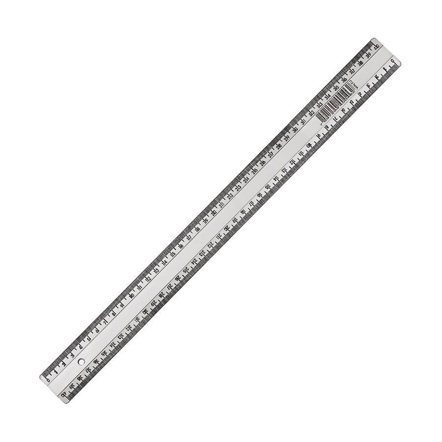Régua Acrílica Waleu 40 CM Super Cristal