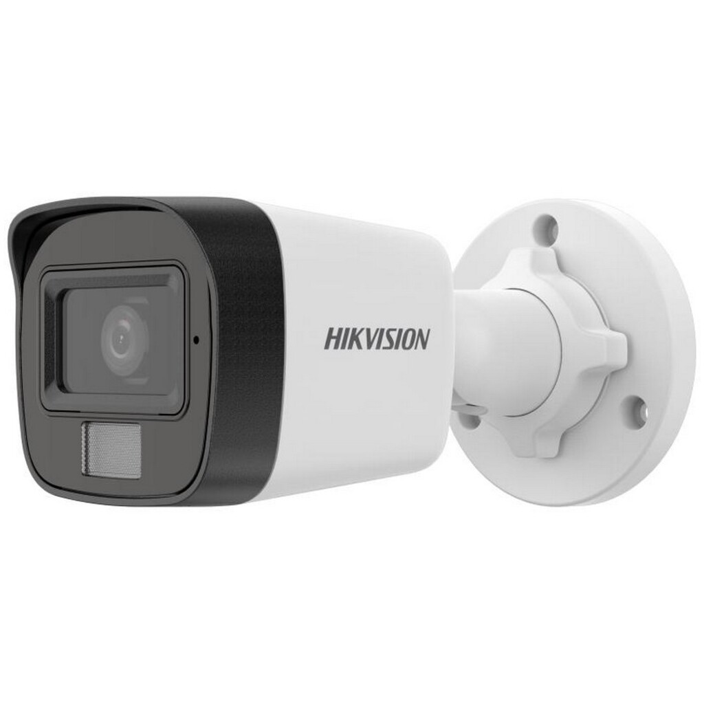 Câmera CFTV IP PoE DS-2CD1021G2-LIU Bullet 2.0MP IR 20m 2,8 mm Hikvision - com Microfone embutido