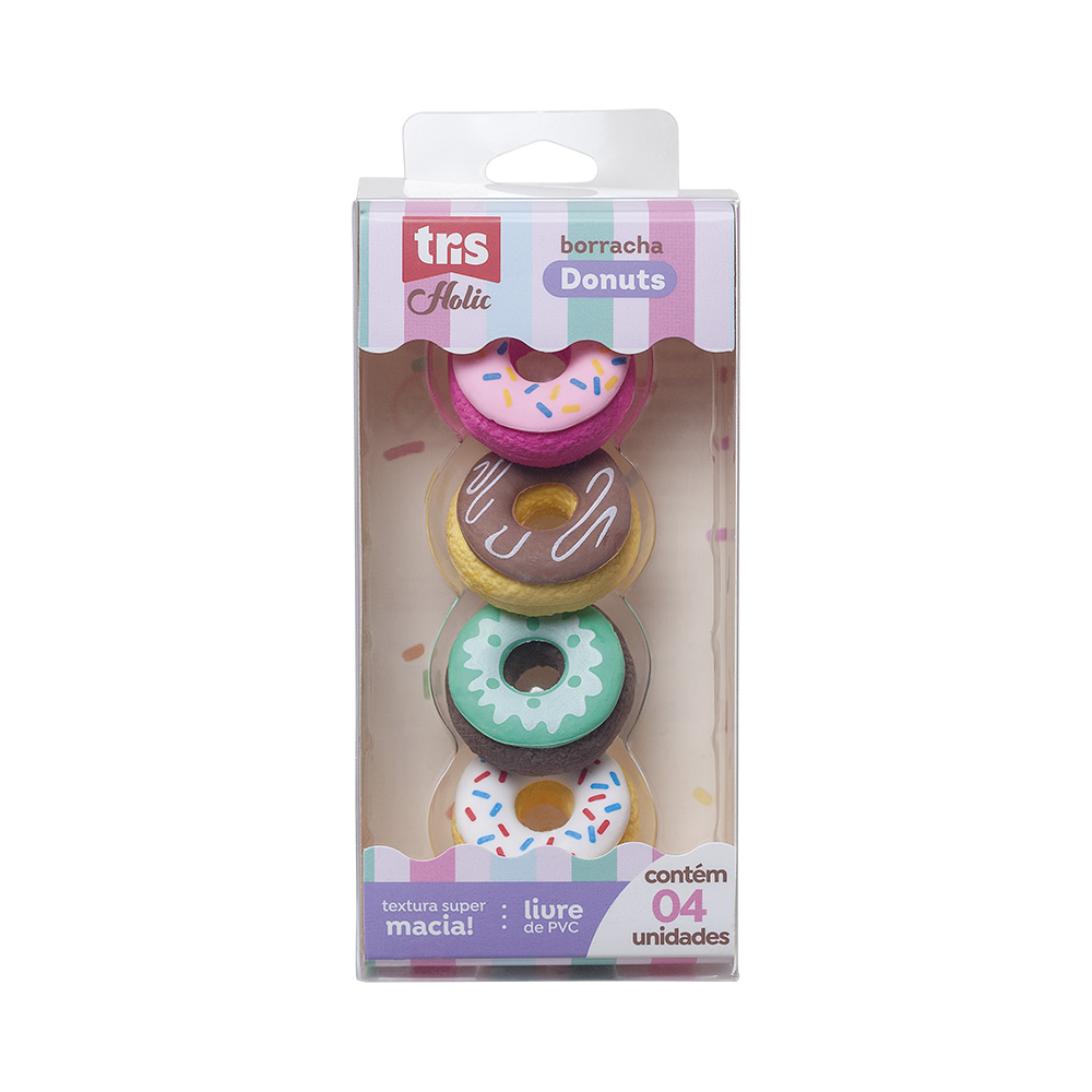 Borracha TRIS Donuts Holic Fofurices
