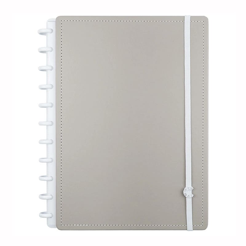Caderno Inteligente Iced Coffee Grande 60 Folhas com Pauta e 20 Folhas Lisas