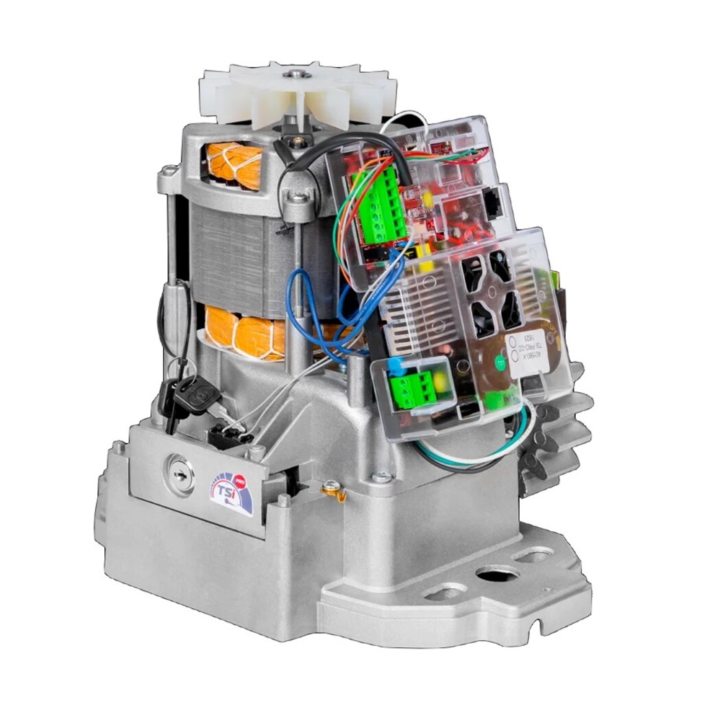 Motor de Portão Automatizador Deslizante GAREN até 1500 Kg Biv GRAND KDZ 1500 TSI PRO CONDOMÍNIO 1/2 HP  60MM - Com 2 Controles - F16610-GCT BIV