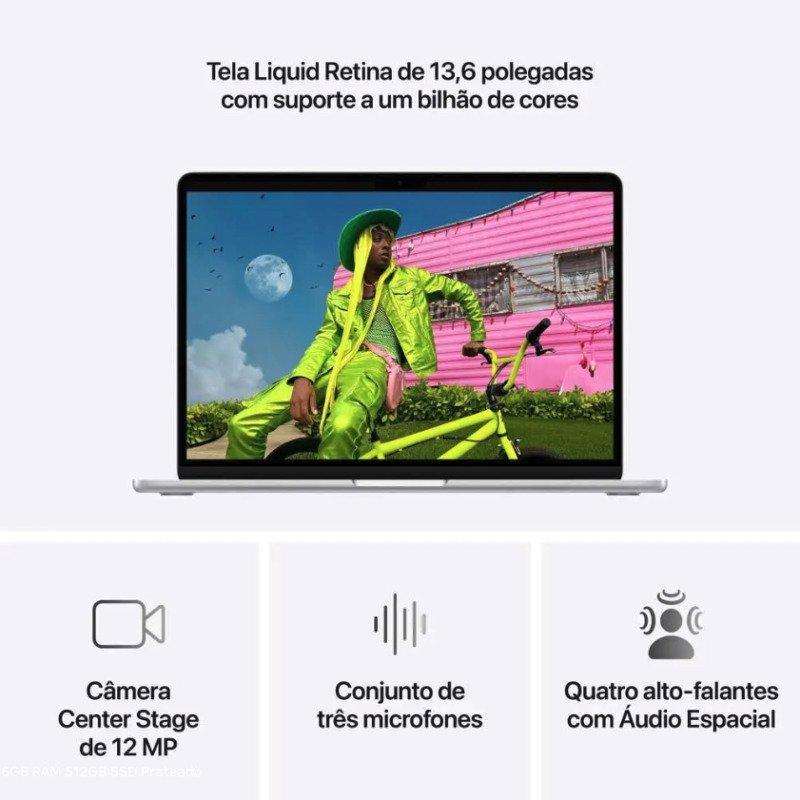 MacBook Air 13″ Chip M5 16 GB RAM 512 GB SSD Silver