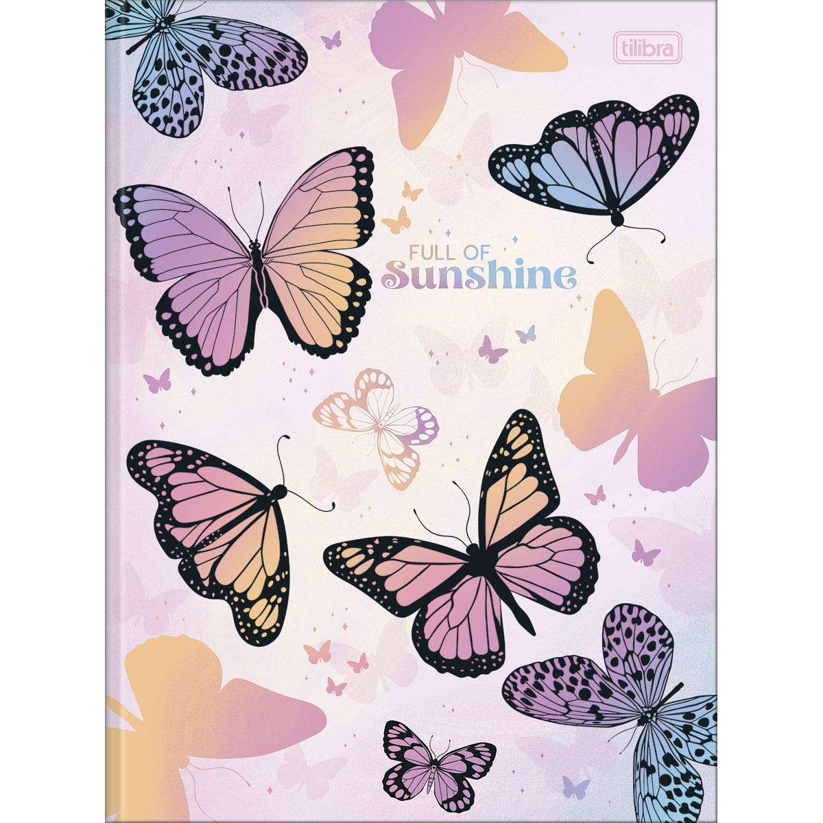 Caderno Brochura Tilibra Daisy Capa Dura 80 Folhas Sortido