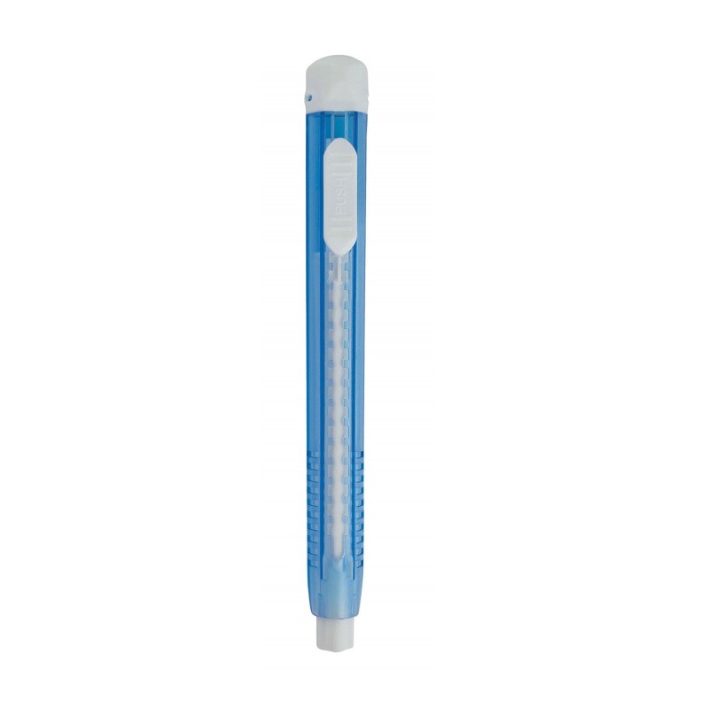 Caneta Borracha TRIS Push Cores Sortida