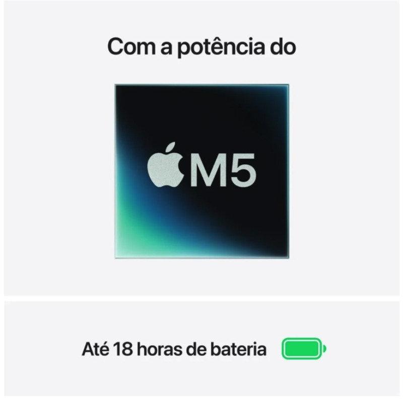 MacBook Air 13″ Chip M5 16 GB RAM 1 TB SSD Midnight
