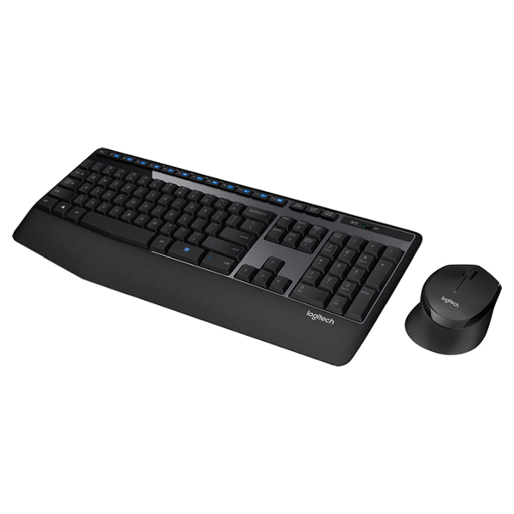 Kit Teclado + Mouse sem Fio Logitech Comfort MK345 1000dpi Preto - 920-007821