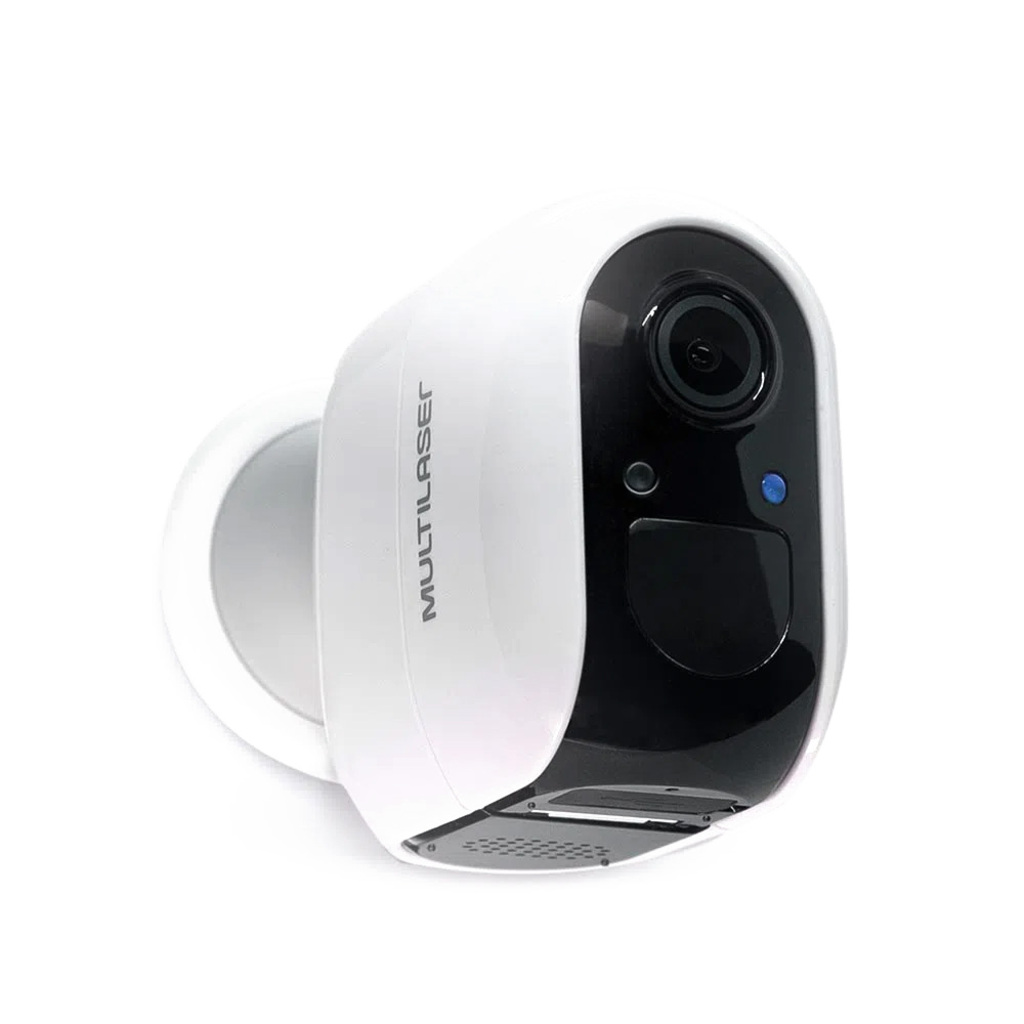 Câmera CFTV Wi-Fi Multilaser SE227 Liv Full HD 1080p Áudio e Slot para microSD - Compatível com Alexa e Google