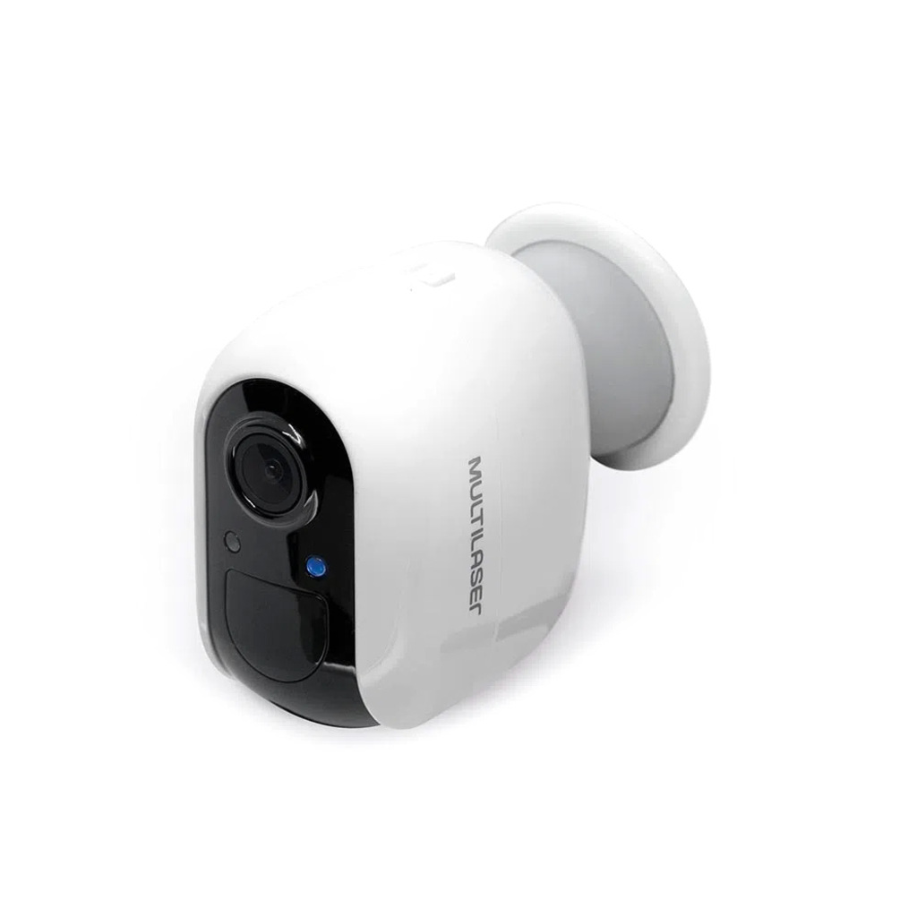 Câmera CFTV Wi-Fi Multilaser SE227 Liv Full HD 1080p Áudio e Slot para microSD - Compatível com Alexa e Google