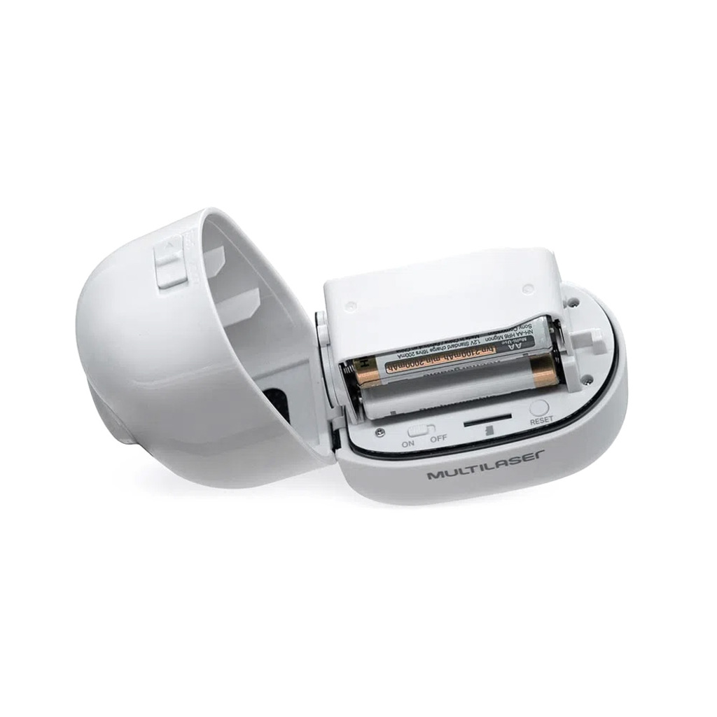 Câmera CFTV Wi-Fi Multilaser SE227 Liv Full HD 1080p Áudio e Slot para microSD - Compatível com Alexa e Google