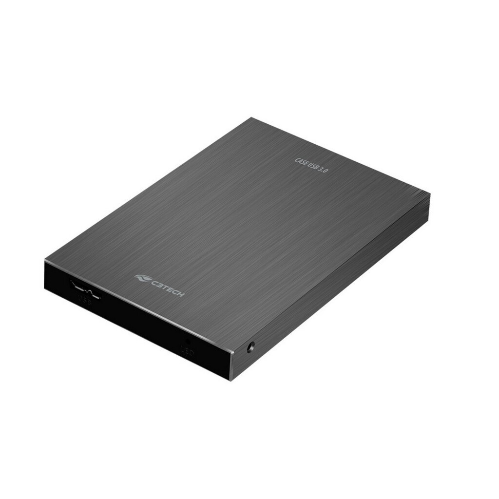 Gaveta Externa Case para HD Sata 2,5 USB 3.0 C3Tech - CH-400CB