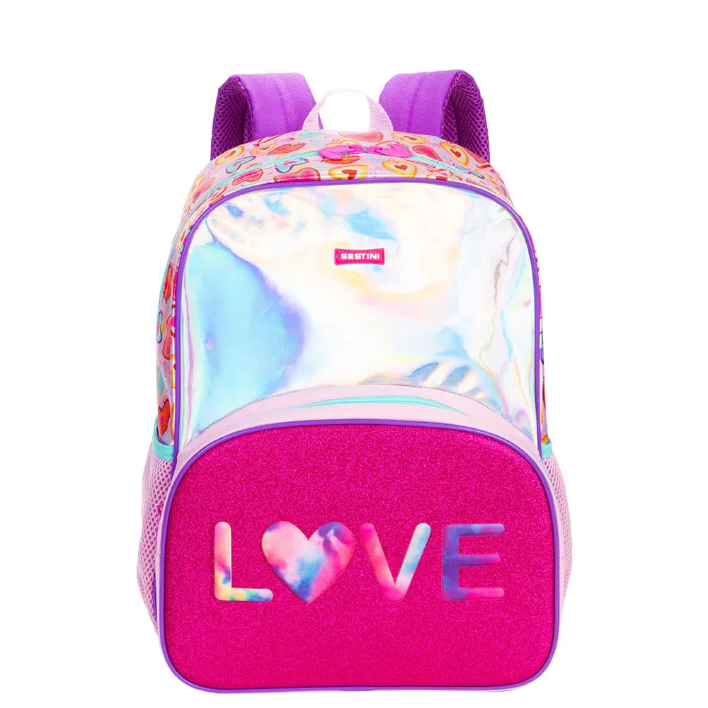 Mochila de Costa Sestini Grande Love Colorido
