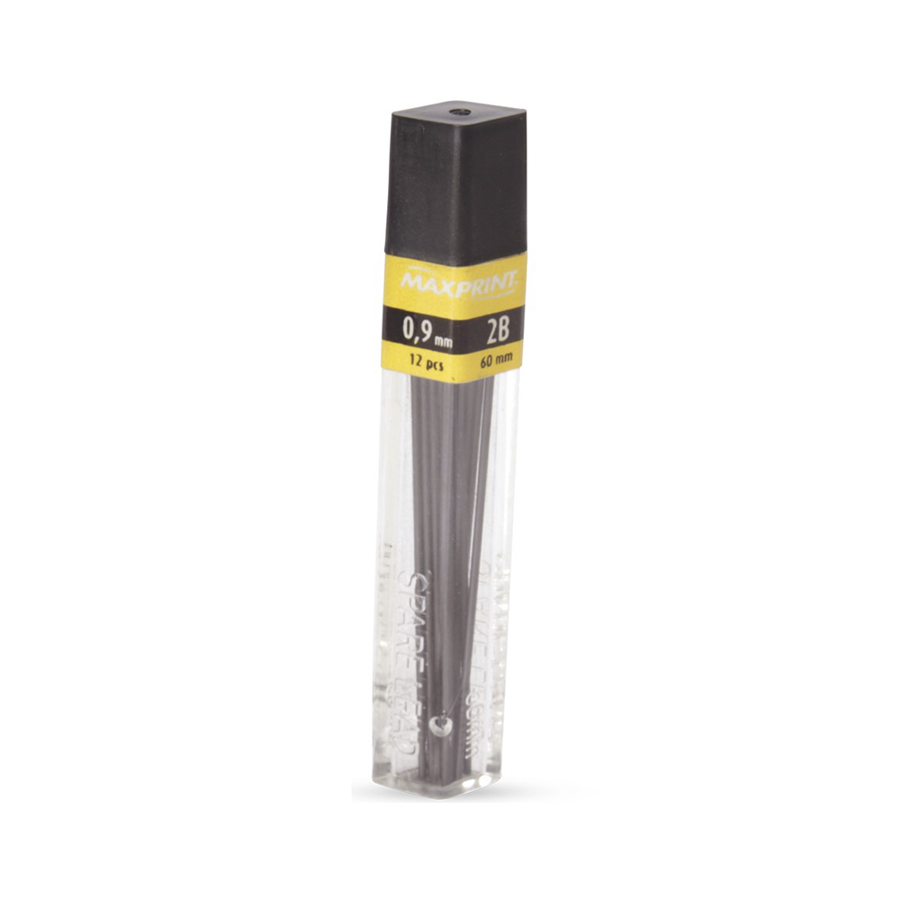 Grafite Maxprint 0.9 mm 12 Grafites 2B