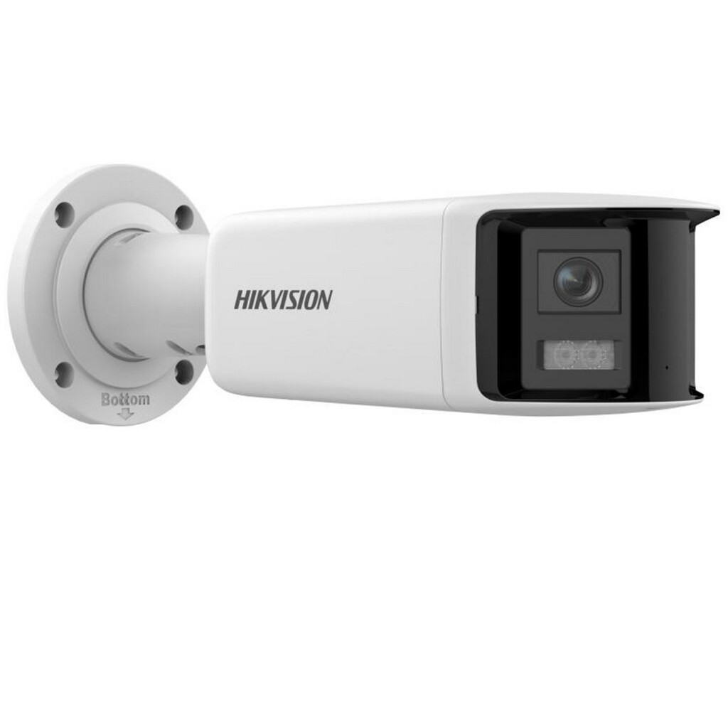 Câmera CFTV IP PoE DS-2CD2T47G2P-LSU/SL Bullet 4.0MP Panorâmica ColorVu 40m AcuSense Lente 2,8 mm Hikvision