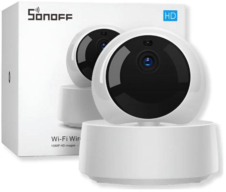 Câmera IP Sem Fio Wi-Fi 360 Alexa SONOFF GK200MP2B
