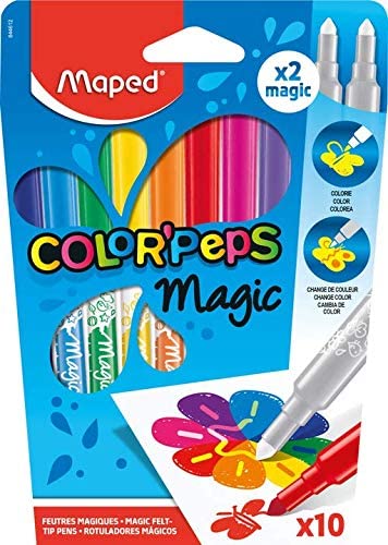 Caneta Hidrocor Mapped com 12 Unidades Color Peps