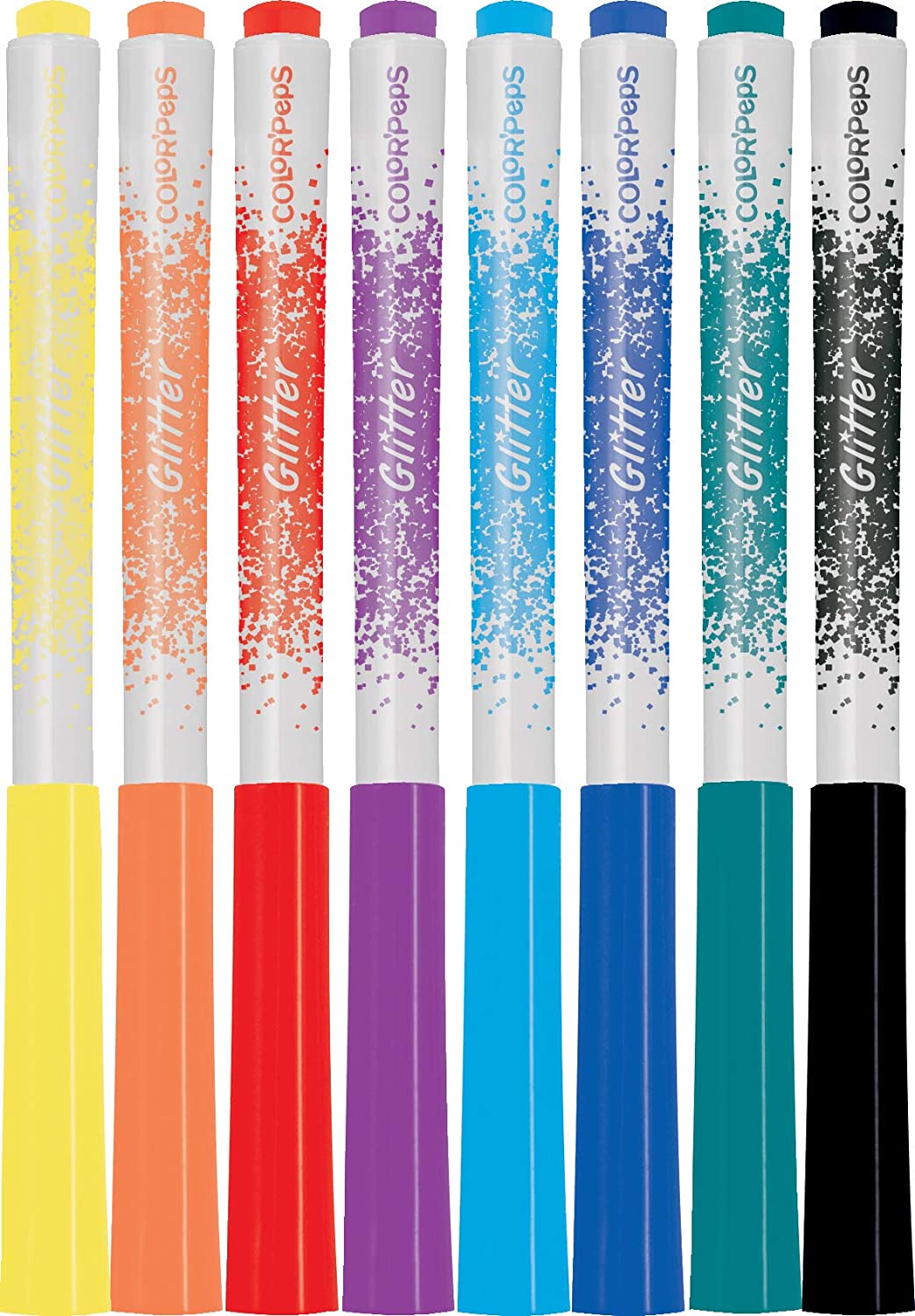 Caneta Hidrocor Mapped 8x1 Glitter Color Peps