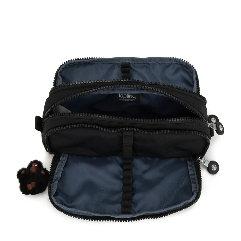 Estojo Kipling Gitroy Médio Preto