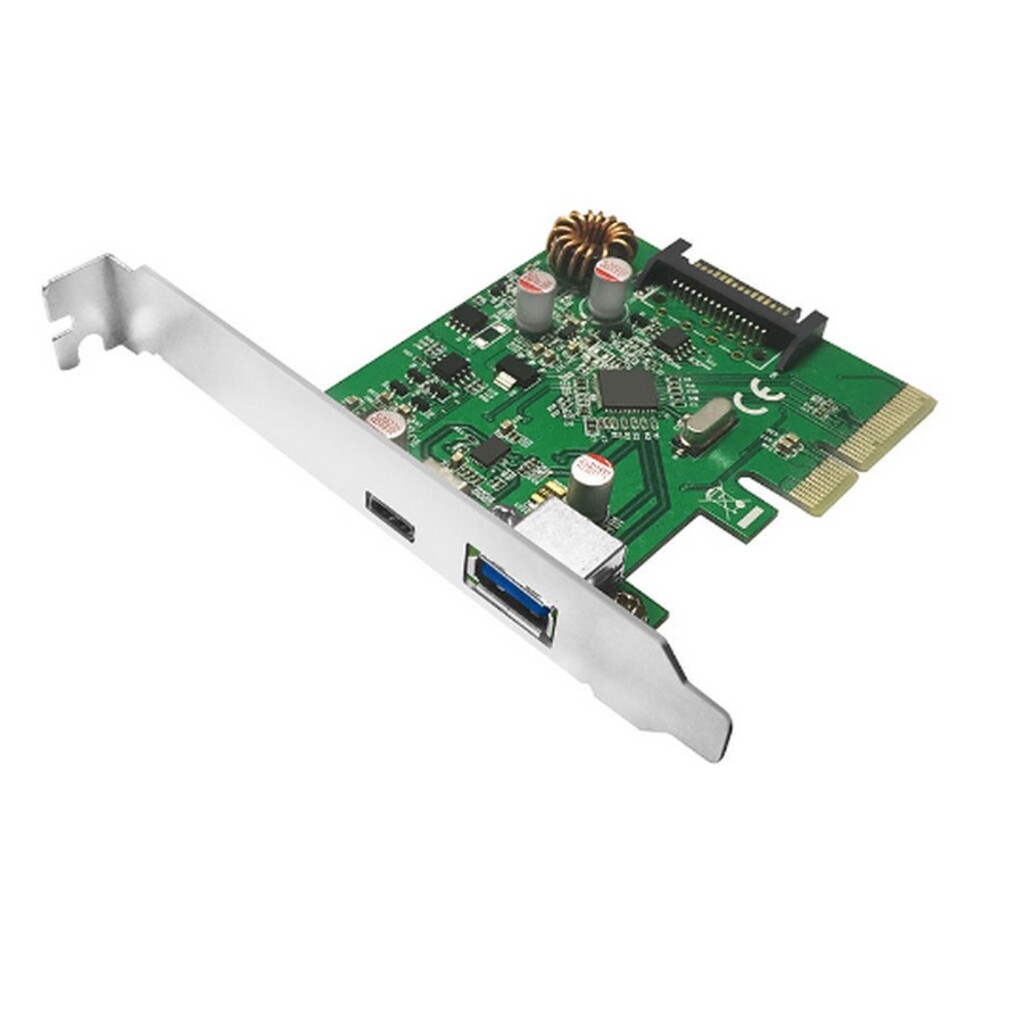 Placa PCI-E USB-A USB-C 2.0 4X Comtac - 20129327