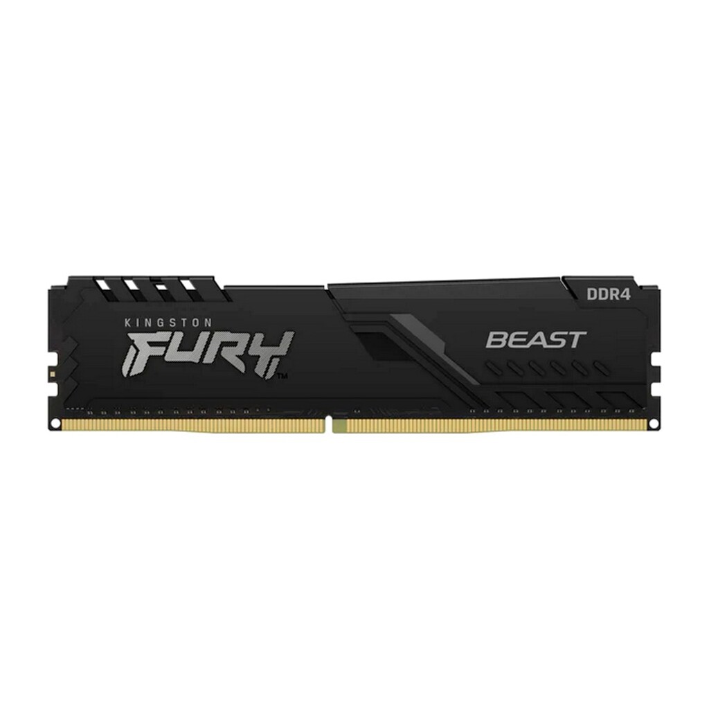 Memória Kingston Fury Beast 32 GB DDR4 3200 MHz Black KF432C16BB/32