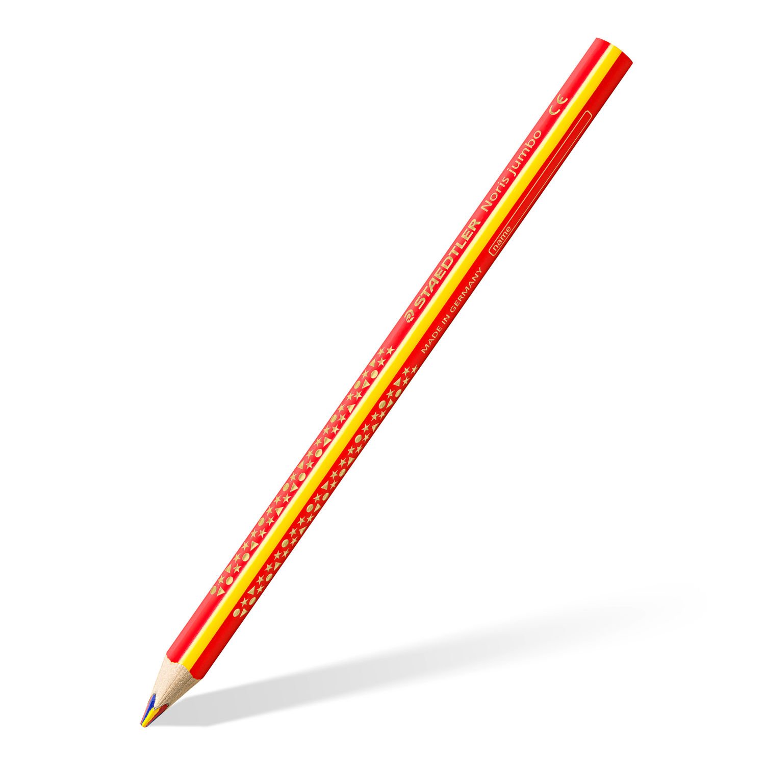Lápis de Cor Staedtler Arco-Íris Noris Jumbo Rainbow Unidade