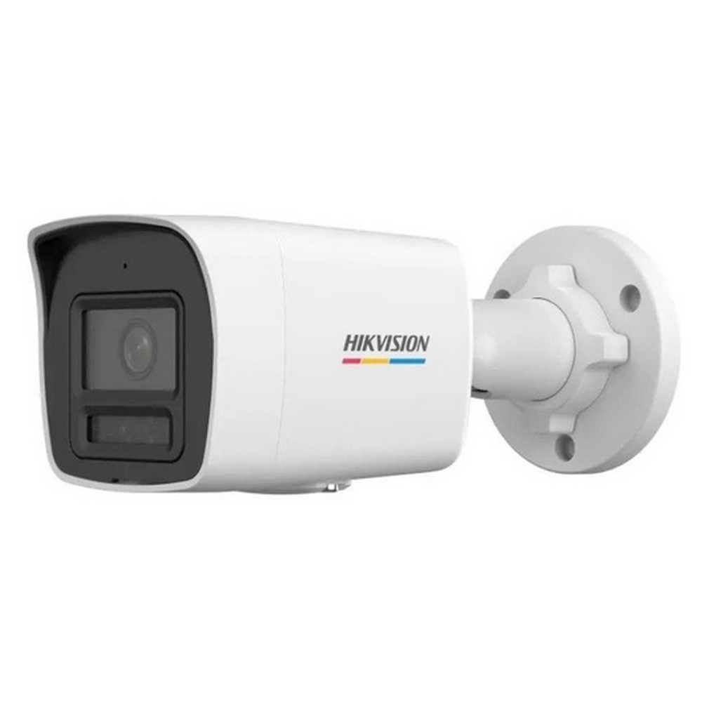 Câmera CFTV IP PoE DS2CD1027G2HLIU Bullet Full HD 1080P ColorVu 30m 2,8mm Microfone Embutido Hikvision