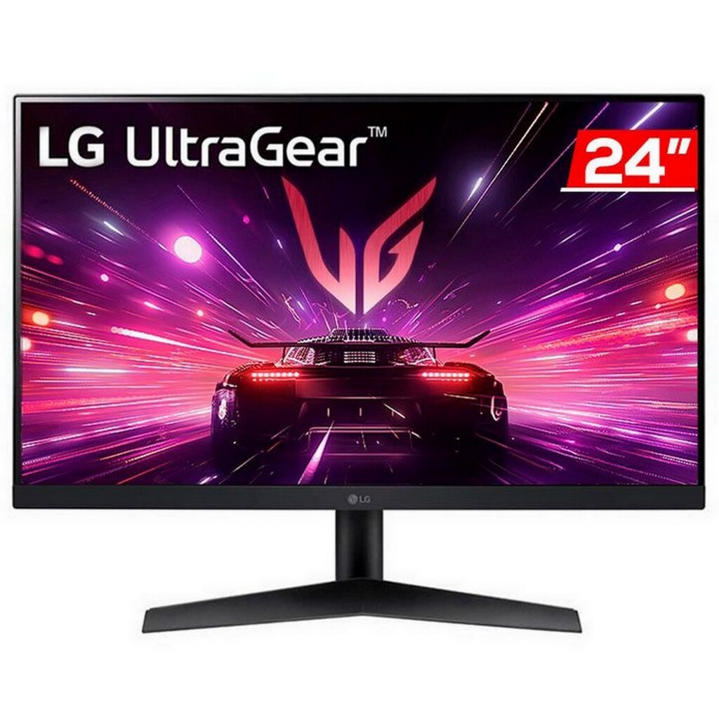 Monitor Gamer LG UltraGear Tela 24 LED IPS 180Hz 1ms Full HD Preto DisplayPort/HDMI - 24GS60F-B.AWZM