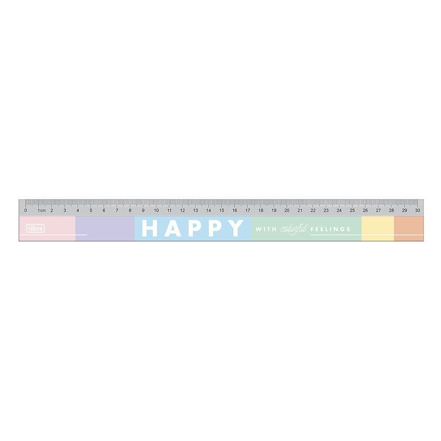 Régua Tilibra Happy 30 cm